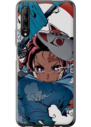 Чехол на huawei p smart pro танджиро камадо "5574u-1906-10746"