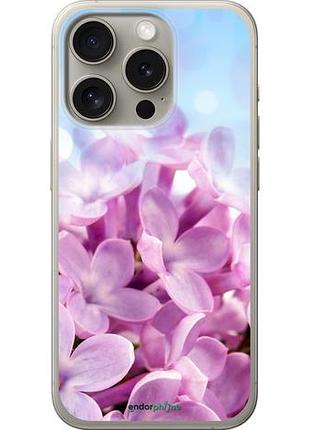 Чехол на iphone 15 pro сирень "527u-3096-10746"