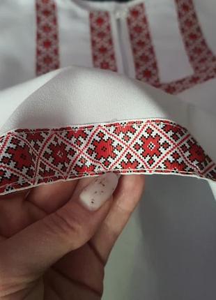 Рубашка вышиванка для девочки 4