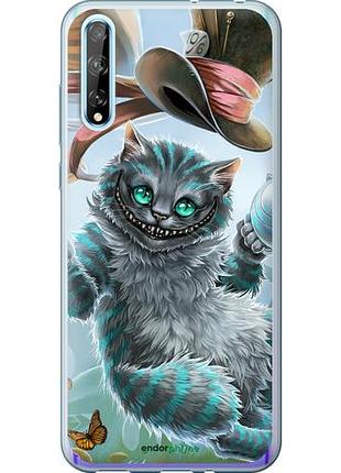 Чехол на huawei p smart s чеширский кот 2 "3993u-1813-10746"