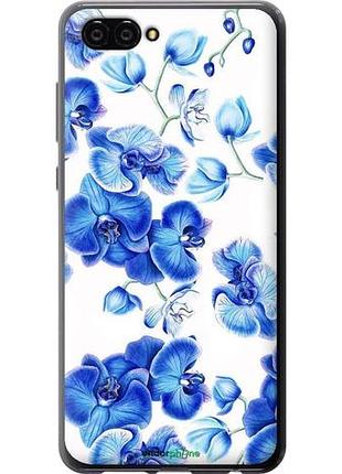 Чехол на huawei nova 2s голубые орхидеи "4406u-1388-10746"