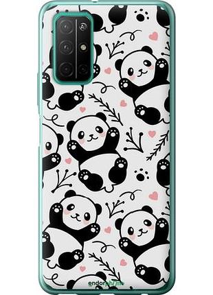 Чехол на huawei honor 30s панды "4318u-1897-10746"