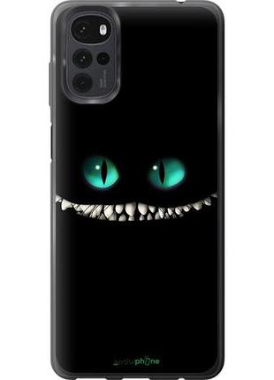 Чехол на motorola g22 чеширский кот "689u-2681-10746"