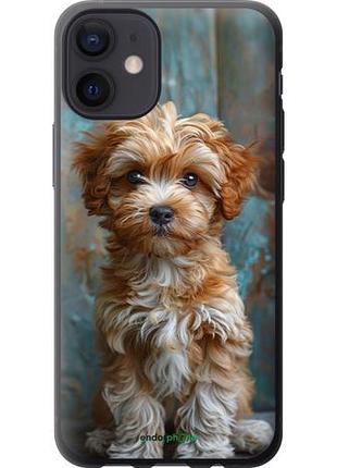 Чехол на iphone 12 mini щенок мальтипу "6157u-2071-10746"