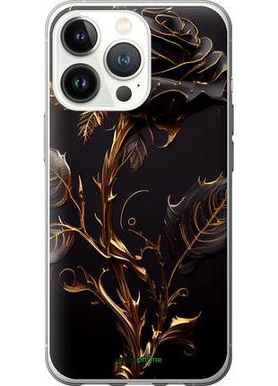 Чехол на iphone 13 pro роза 3 "5552u-2372-10746"