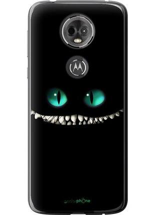 Чехол на motorola moto e5 plus чеширский кот "689u-1412-10746"