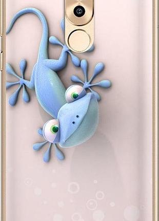 Чохол на huawei mate 9 lite гекончик "1094u-474-10746"