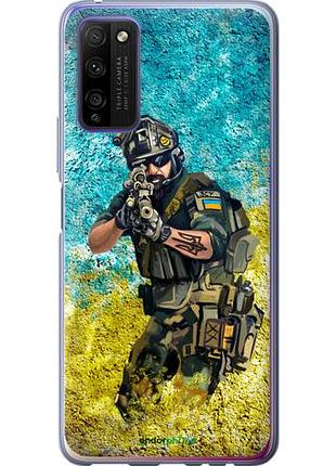 Чехол на huawei honor 30 lite воин зсу "5311u-2074-10746"
