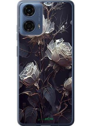 Чохол на motorola moto g24 power троянди 2 "5550u-3665-10746"
