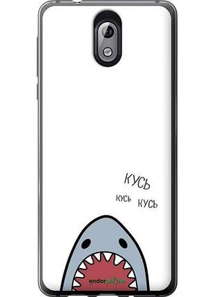 Чехол на nokia 3.1 акула "4870u-1530-10746"