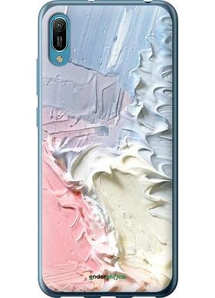Чехол на huawei y6 2019 пастель v1 "3981u-1666-10746"