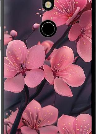 Чехол на nokia 7 пурпурная сакура "6075u-1367-10746"