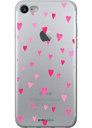 Чехол на iphone se 2022 сердечки 2 "4763u-3737-10746"