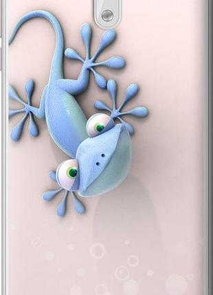 Чехол на nokia 3 геккончик "1094u-818-10746"