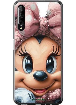 Чохол на huawei p smart pro мінні маус з бантиком "6055u-1906-10746"