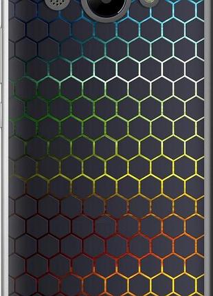 Чохол на huawei y3 2017 переливні стільники "498u-991-10746"