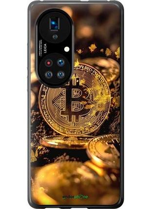 Чохол на huawei p50 золота лихоманка біткойна "6089u-2292-10746"
