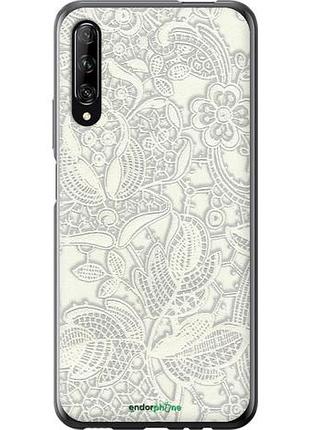 Чохол на huawei p smart pro біле мереживо "4383u-1906-10746"