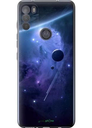 Чохол на motorola g50 планети в синьому космосі "171u-2354-10746"