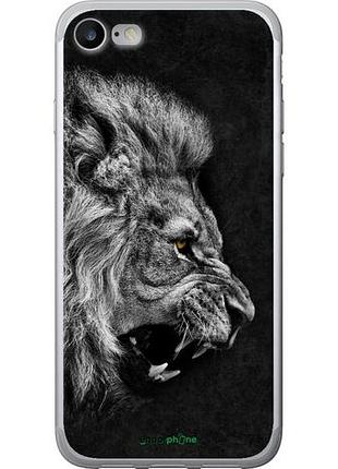 Чехол на iphone 7 лев "1080u-336-10746"