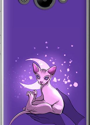 Чехол на huawei y3 2017 кот2 "4676u-991-10746"