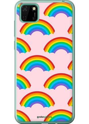 Чехол на huawei y5p rainbows "4478u-1936-10746"