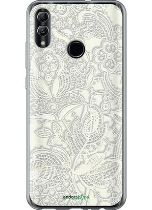Чехол на huawei honor 10 lite белое кружево "4383u-1618-10746"