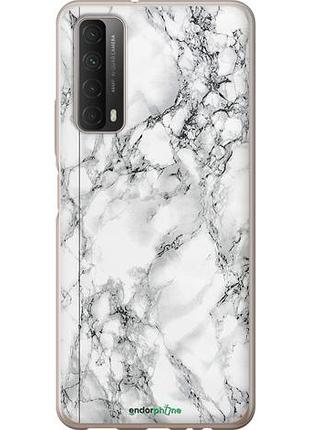 Чохол на huawei p smart 2021 мармур білий "4480u-2100-10746"