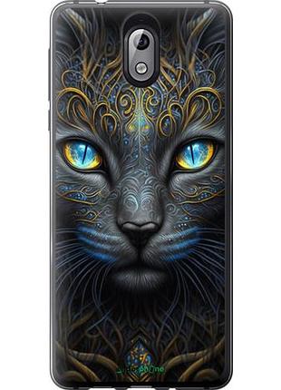 Чехол на nokia 3.1 кошка "5548u-1530-10746"