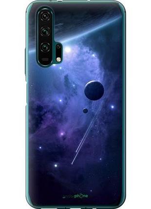 Чохол на huawei honor 20 pro планети в синьому космосі "171u-1702-10746"