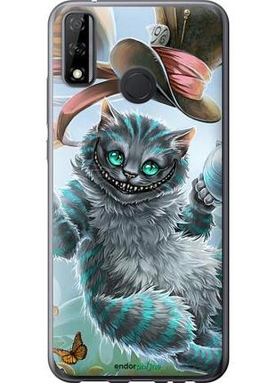 Чехол на huawei y8s чеширский кот 2 "3993u-2027-10746"