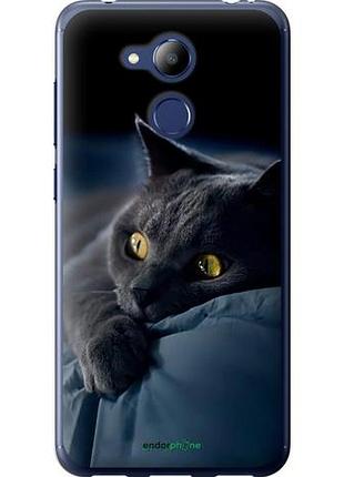 Чохол на huawei honor 6c pro димчастий кіт "825u-1358-10746"