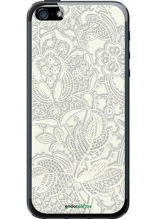 Чохол на iphone 5s біле мереживо "4383u-21-10746"