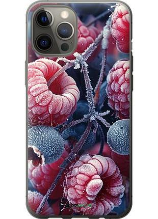 Чехол на iphone 12 pro max морозные ягоды "6033u-2054-10746"