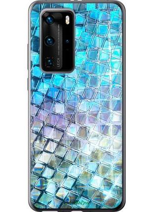 Чехол на huawei p40 pro переливающаяся чешуя "227u-1839-10746"