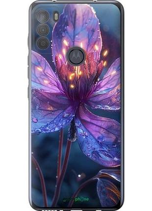 Чехол на motorola g50 магический цветок "6038u-2354-10746"