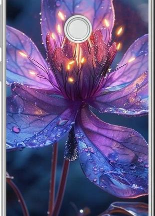Чохол на huawei p8 lite (2017) магічна квітка "6038u-777-10746"