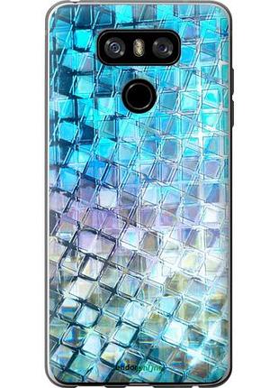Чехол на lg g6 переливающаяся чешуя "227u-836-10746"