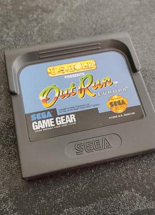 Картридж out run europa (sega game gear)