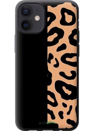 Чехол на iphone 12 mini пятна леопарда "4269u-2071-10746"