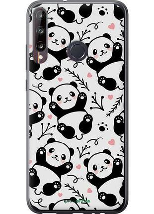 Чехол на huawei p40 lite e панды "4318u-1875-10746"