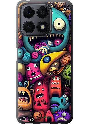 Чехол на huawei honor x8a cмешные монстры "5549u-2963-10746"