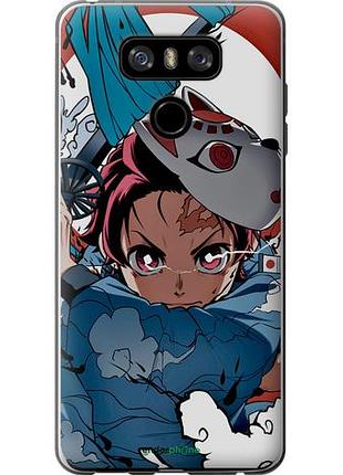 Чехол на lg g6 танджиро камадо "5574u-836-10746"