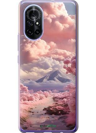 Чохол на huawei nova 8 рожеві хмари "5660u-2245-10746"