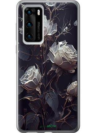 Чехол на huawei p40 розы 2 "5550u-1840-10746"