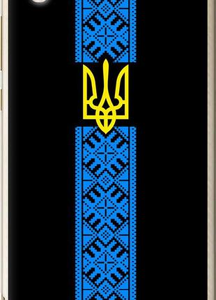 Чохол на huawei y6 ii тризуб у вишиванці "1158u-338-10746"