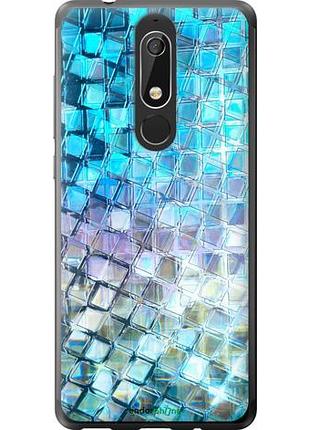 Чехол на nokia 5.1 переливающаяся чешуя "227u-1529-10746"