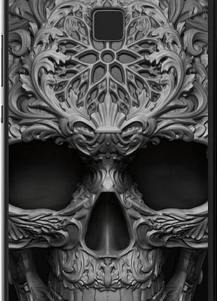 Чехол на huawei p9 lite skull-ornament "4101u-298-10746"