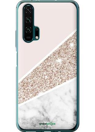 Чехол на huawei honor 20 pro пастельный мрамор "4342u-1702-10746"