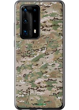Чехол на huawei p40 pro plus камуфляж v5 "1201u-1917-10746"